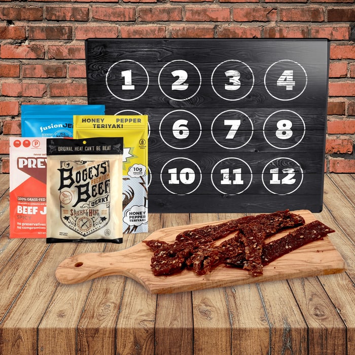 Food Advent Calendar 2023 - Mangifty Jerky Advent Calendar