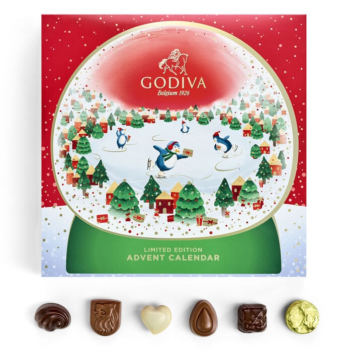 Food Advent Calendar 2023 - Godiva Holiday Classic Chocolate Advent Calendar