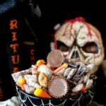 Halloween Party Food - Halloween Puppy Chow