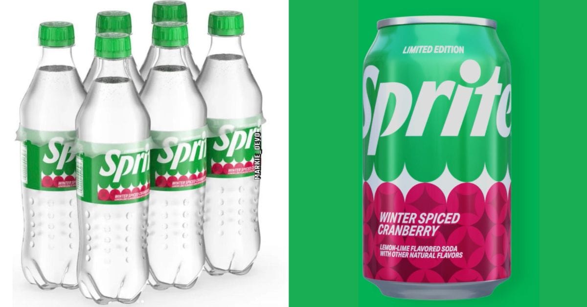 Sprite Releases LimitedEdition Holiday Flavor for 2023 Let