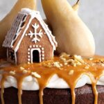 Kim Joy Recipes - Stem Ginger Cake with Cream Cheese Frosting and Salted Caramel