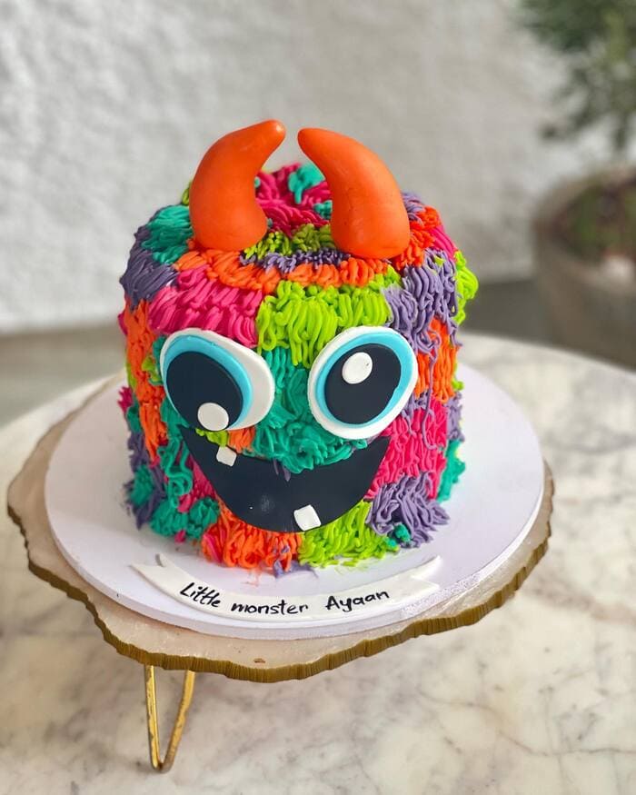 Monster Cakes - Cheerful Monster Friend