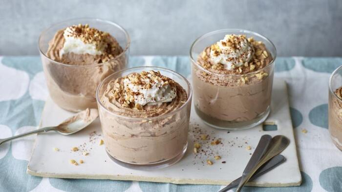 Nadiya Hussain Recipes - Chocolate Hazelnut Mousse