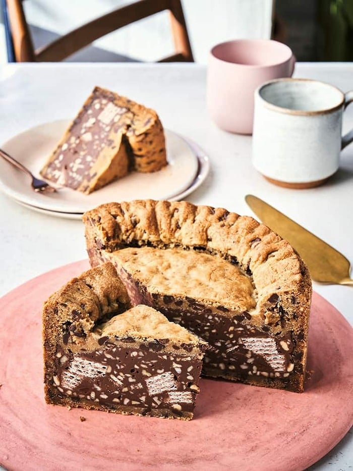 Nadiya Hussain Recipes - Chocolate Cookie Pie