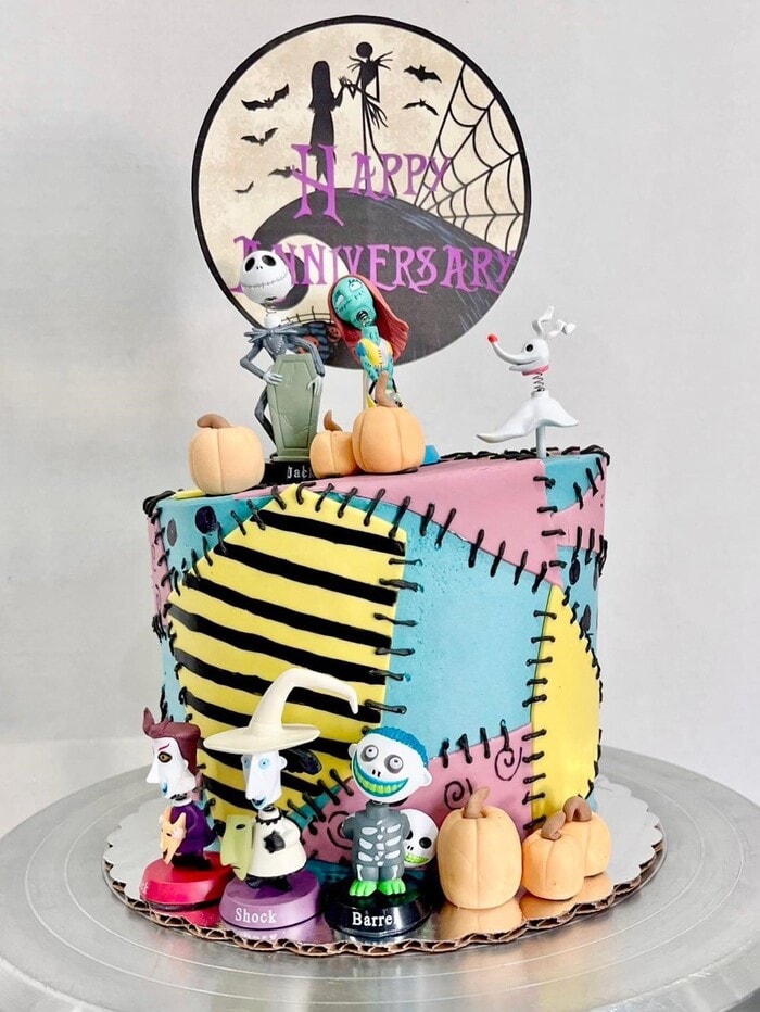 Nightmare Before Christmas Cakes - Anniversary Celebration