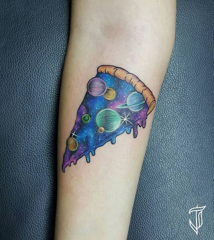 Pizza Tattoos - Out-of-this-world Pizza