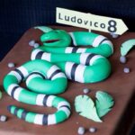 Snake Cakes - Tropical Forest Snake Cake