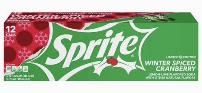 Sprite Holiday Flavor 2023 - 12 pack