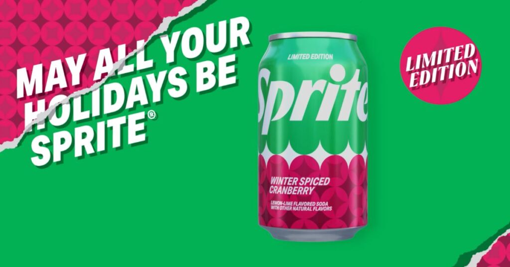 Sprite Holiday Flavor 2023