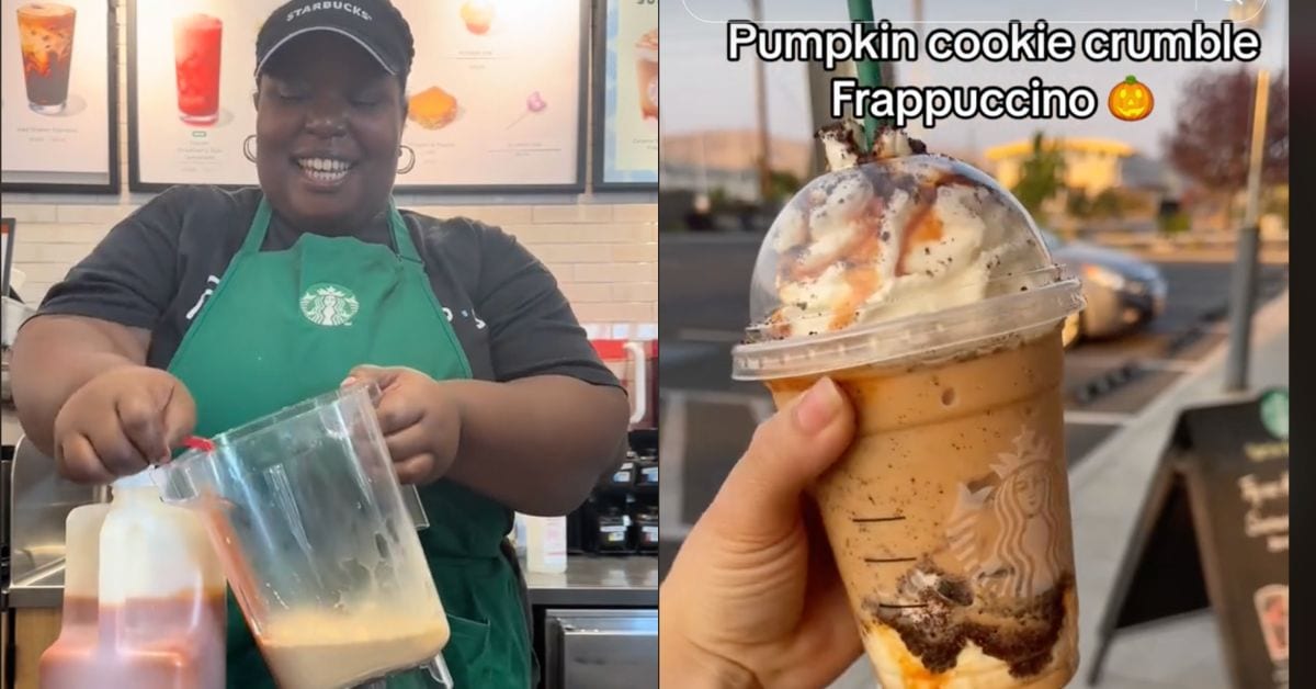 Starbucks Pumpkin Cookie Crumble Frappuccino