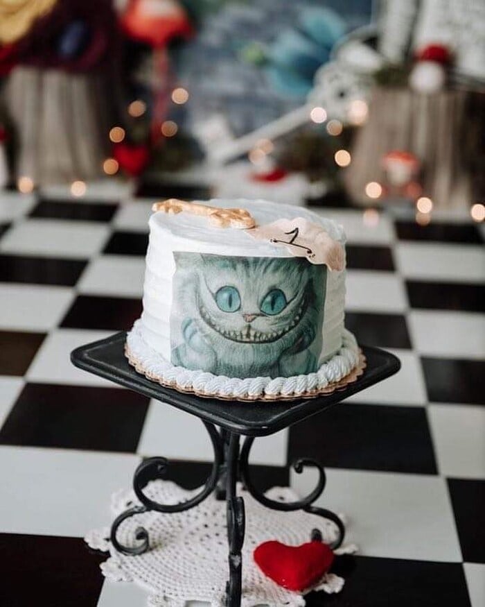 Tim Burton Cakes - Cheshire Cat Cake