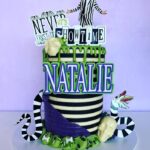 Tim Burton Cakes - It’s Showtime! Beetlejuice Cake