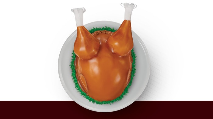 Baskin Robbins Thanksgiving Ice Cream Flavor - Turkey Cake