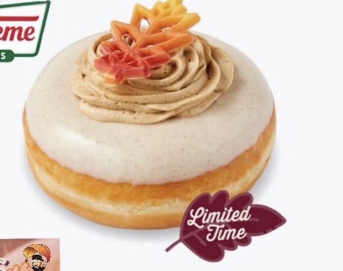 Krispy Kreme November Doughnuts 2023 - Cinnamon Latte Lover