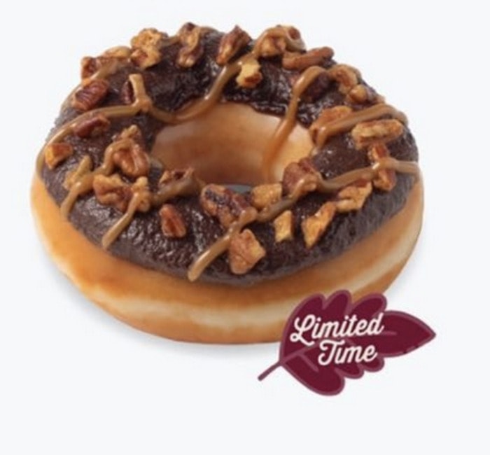Krispy Kreme November Doughnuts 2023 - Caramel Pecan Brownie
