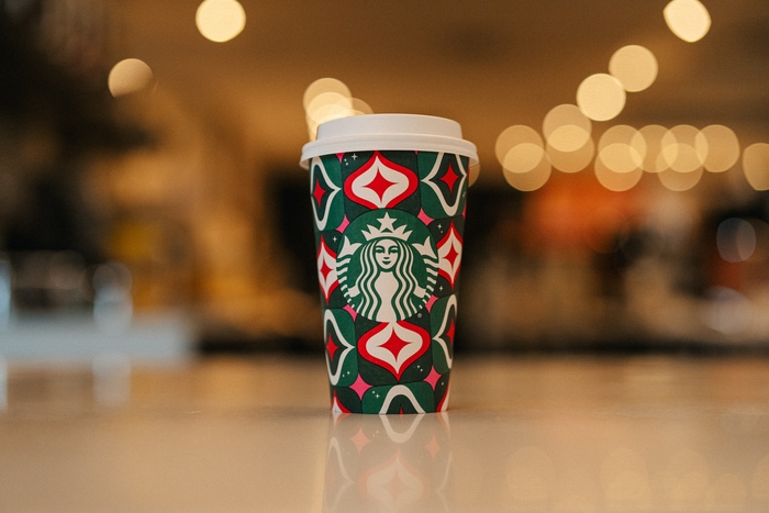 Starbucks Red Cups 2023 - Bauble Wrap Design