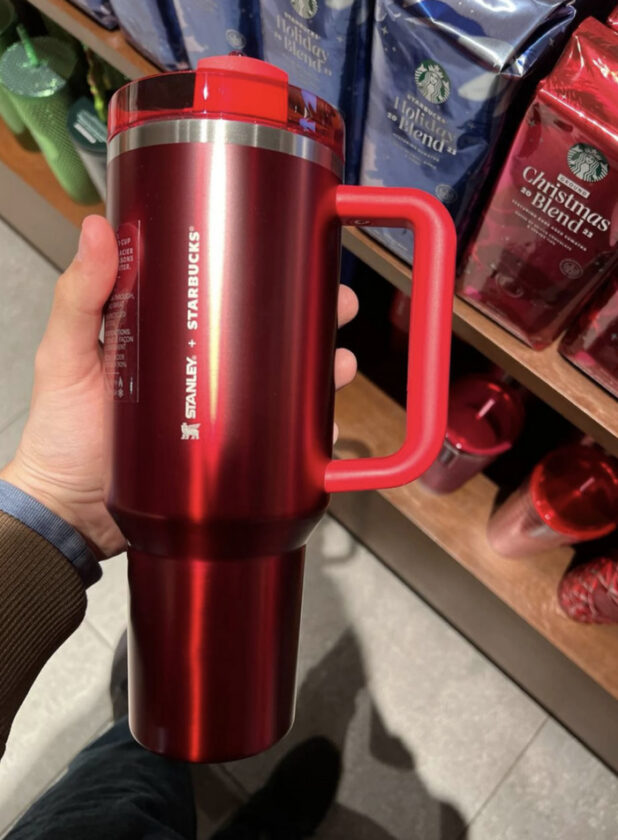 Starbucks Has a New Red Stanley Cup for the Holidays Let's Eat Cake