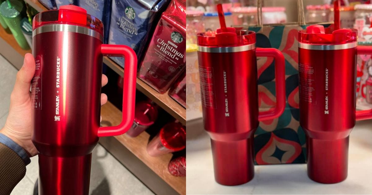 New Stanley X Starbucks Cup Red