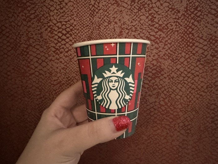 Starbucks holiday drinks ranked - hot sugar cookie latte