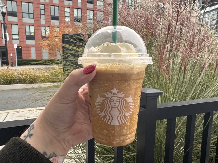 Starbucks holiday drinks ranked - sugar cookie frappuccino