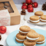 Trader Joes Holiday Products 2023 - gingerbread sandwich cookies