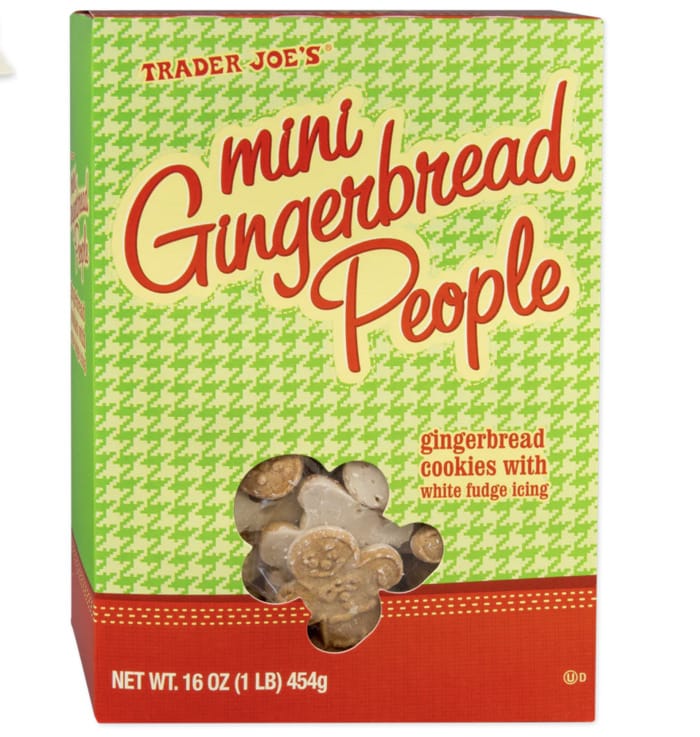 Trader Joes Holiday Products 2023 - mini gingerbread people