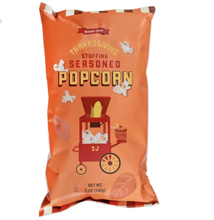 Trader Joe's November 2023 - Thanksgiving popcorn