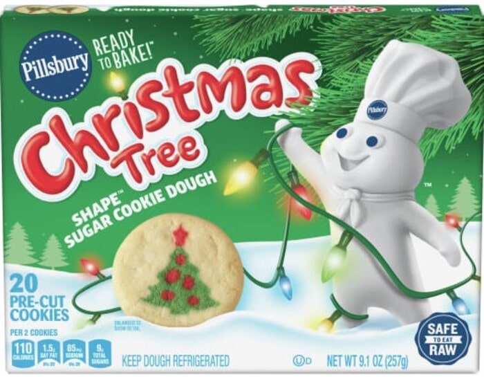 Best Christmas Cookies Ranked - Pillsbury Christmas Sugar Cookies