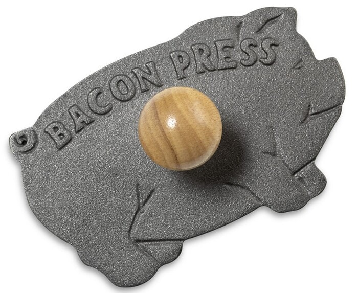 Best Holiday Kitchen Gifts 2023 - Cast-Iron Bacon Press