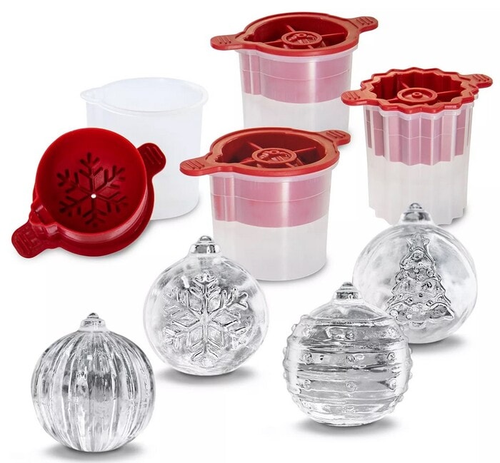 Best Holiday Kitchen Gifts 2023 - Sur La Table x Tovolo Ornament Ice Sphere Molds