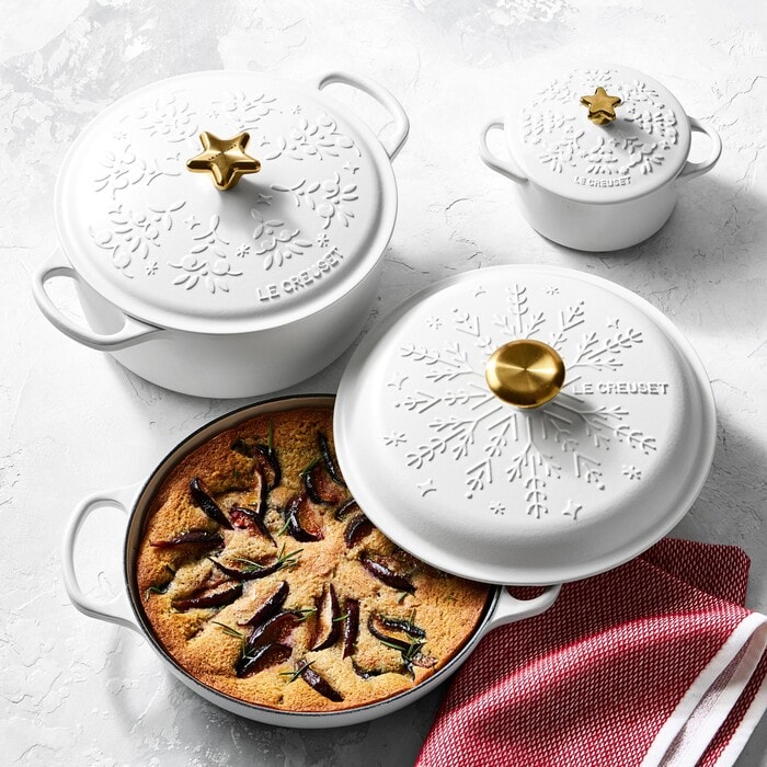 Best Holiday Kitchen Gifts 2023 - Le Creuset Noel Mini Cocotte with Star Knob