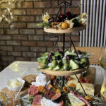christmas charcuterie boards - Tiered Christmas Charcuterie Board