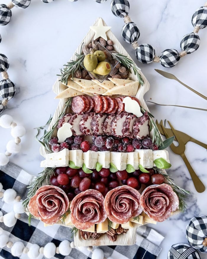 christmas charcuterie boards - Christmas Colors Charcuterie Board