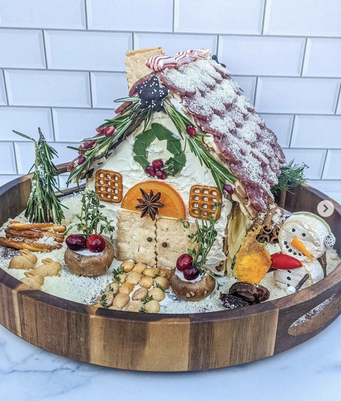 christmas charcuterie boards - Christmas Charcuterie Chalet