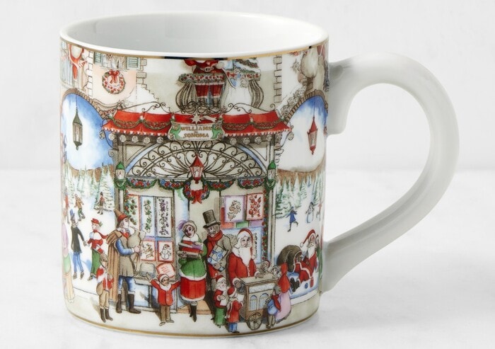 Christmas Houses Mug - Town Square Christmas Mug