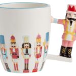Christmas Houses Mug - Sugarplum Nutcracker Handle Ceramic Mug