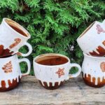 Christmas Houses Mug - Gingerbread Cookies Ceramic Mug