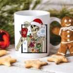 Christmas Houses Mug - Skeleton Christmas Mug