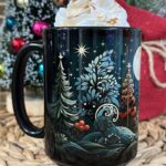 Christmas Mugs - Colorful Vintage Mug