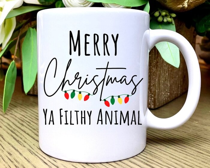 Christmas Houses Mug - Filthy Animal Coffee Mug