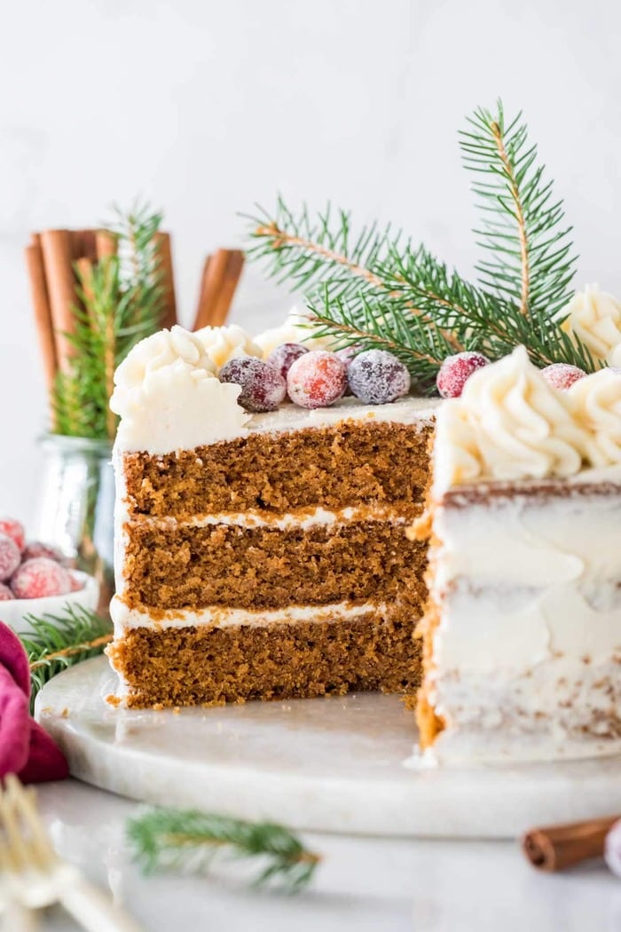 Gingerbread Cakes - Gingerbread Layer Cake