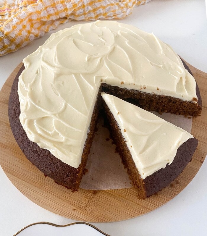 Gingerbread Cakes - Super Moist Gingerbread Cake with Cream Cheese Frosting