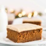 Gingerbread Cakes - Gingerbread Cake with Caramel Icing