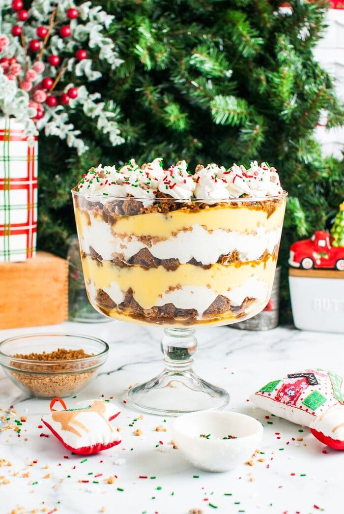 Gingerbread Cakes - Gingerbread Trifle