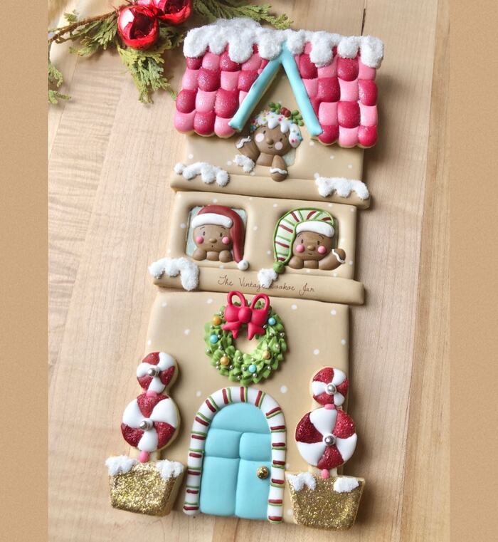 Gingerbread House Ideas - flat