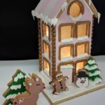 Gingerbread House Ideas - lit up