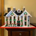 Gingerbread House Ideas - brick facade