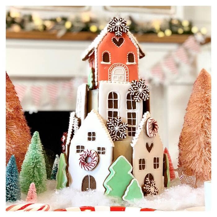 Gingerbread House Ideas - multiple houses