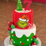 Grinch Cake Ideas - Grinch Birthday Cake