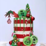 Grinch Cake Ideas - Ho Ho Ho Grinch Cake